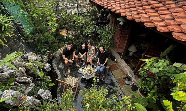 Kiến trúc sư Hà Nội biến tầng thượng thành 