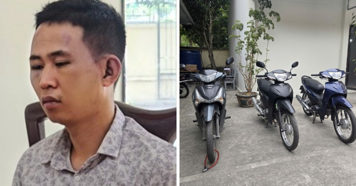 “Siêu trộm” có 6 tiền án bị bắt tại Hà Nội