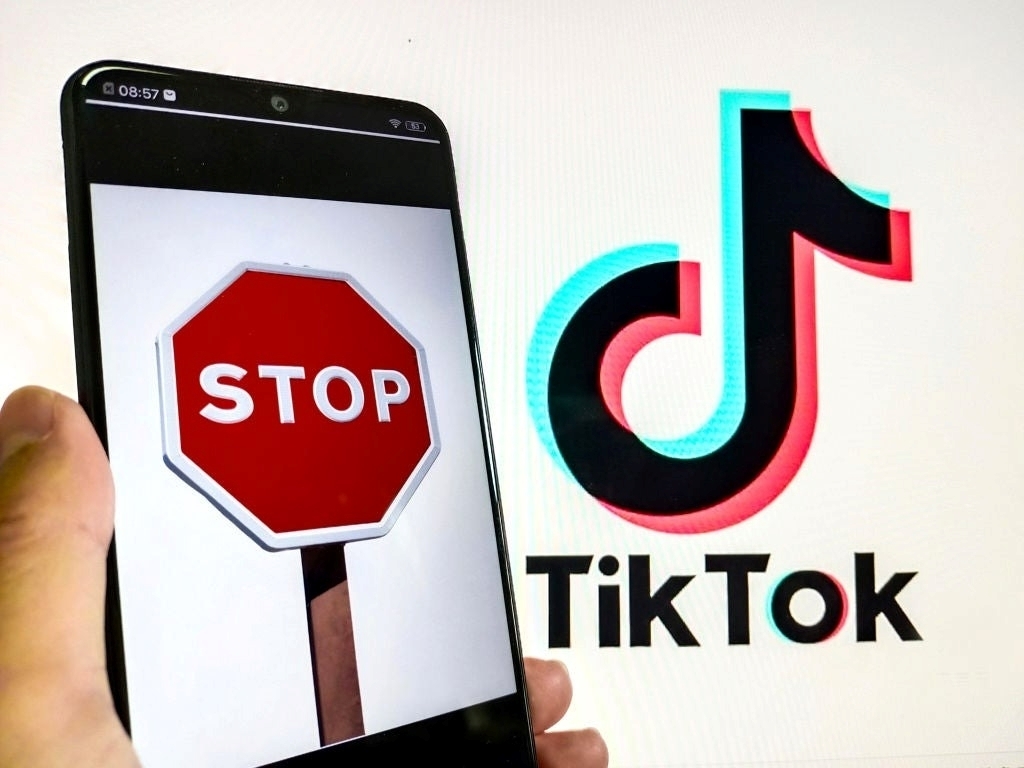 Chính phủ Anh ban hành lệnh cấm TikTok từ năm 2023. Ảnh: Getty Images