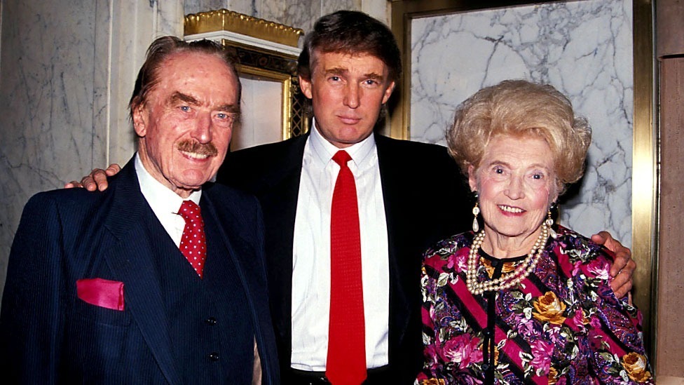 Ông Donald Trump là người kế thừa của ông trùm bất động sản Fred Trump. Ảnh: BBC