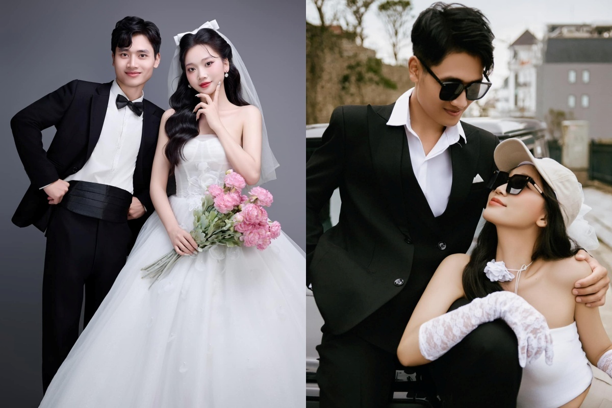 Lan Anh và Xuân Lộc quen nhau khi học chung trường THPT. Ảnh: Tạp trí Tri thức.