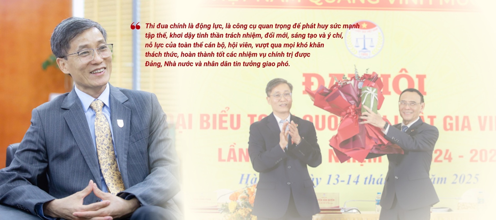 Để thi đua yêu nước thực sự trở thành động lực phát triển của Hội Luật gia Việt Nam - 1