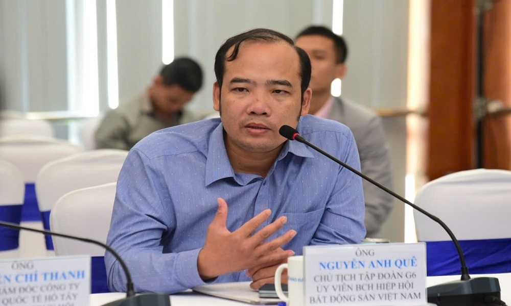 Ông Nguyễn Anh Quê, Ủy viên Ban Chấp hành Hiệp hội Bất động sản Việt Nam.