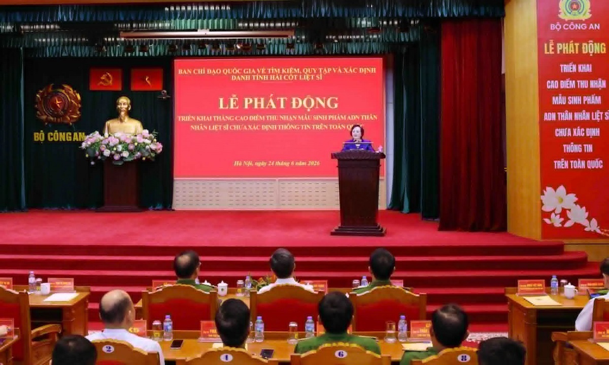 Phó Thủ tướng Phạm Thị Thanh Trà phát biểu tại buổi lễ.