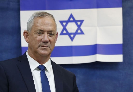 Bộ trưởng Quốc phòng Israel Benny Gantz. Ảnh: The Forward