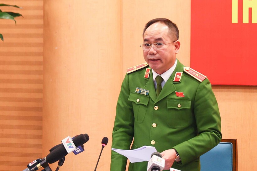 Thiếu tướng Nguyễn Thanh Tùng - Phó Giám đốc Công an TP Hà Nội. Ảnh: Báo Lao động