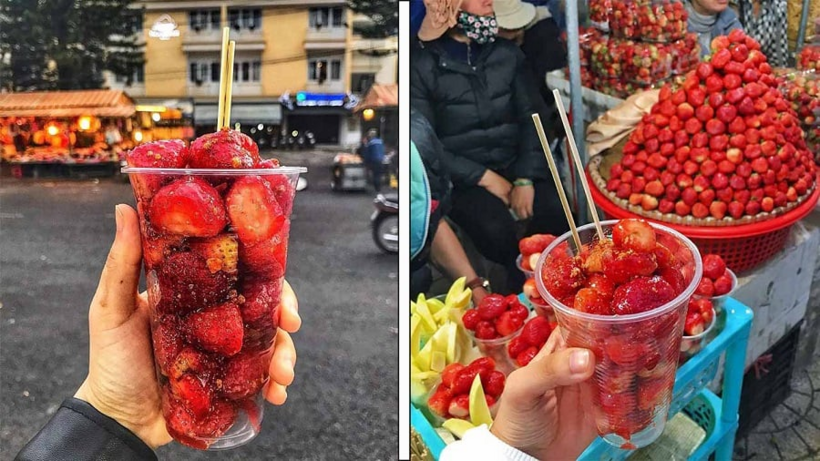 Dâu tây lắc