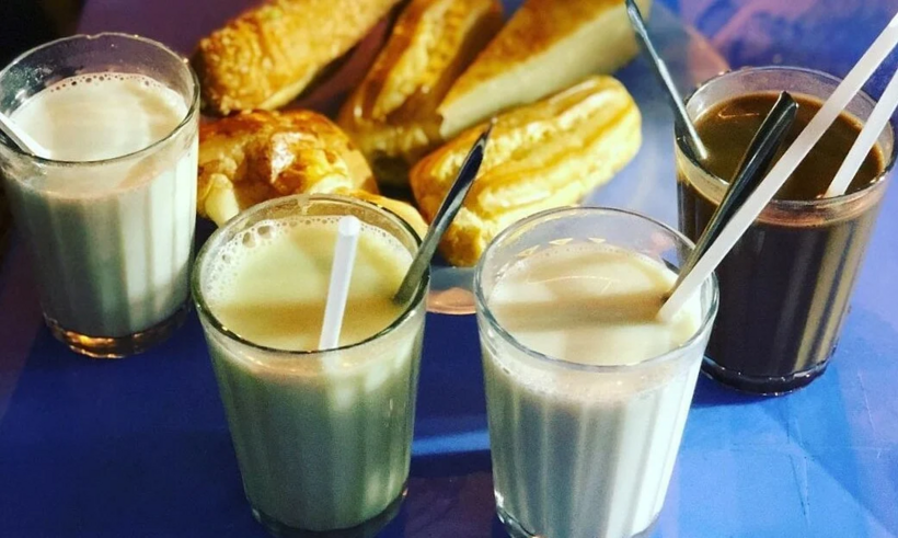 Sữa đậu nành nóng