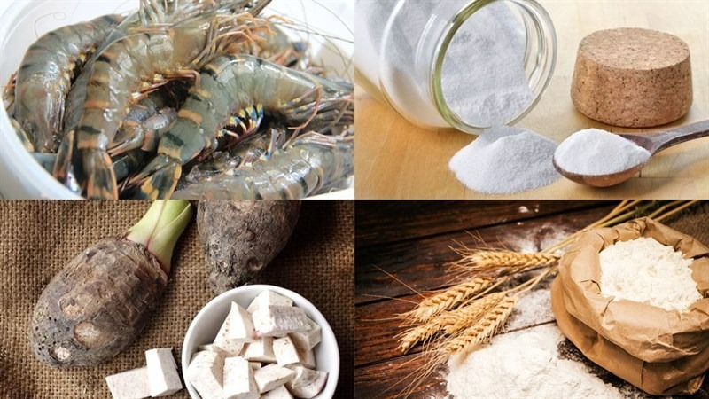 Cách làm bánh tôm khoai môn siêu ngon, siêu đơn giản - 1