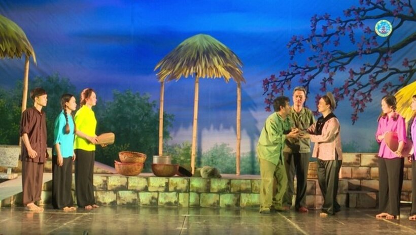 Chèo là nghệ thuật dân gian gần gũi với quần chúng nhân dân. Ảnh: Thanh Niên