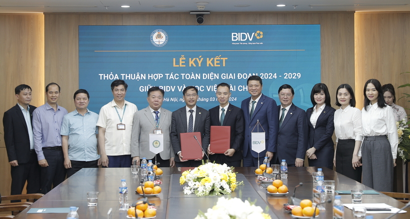 BIDV và Học viện Tài chính tăng cường hợp tác - 1