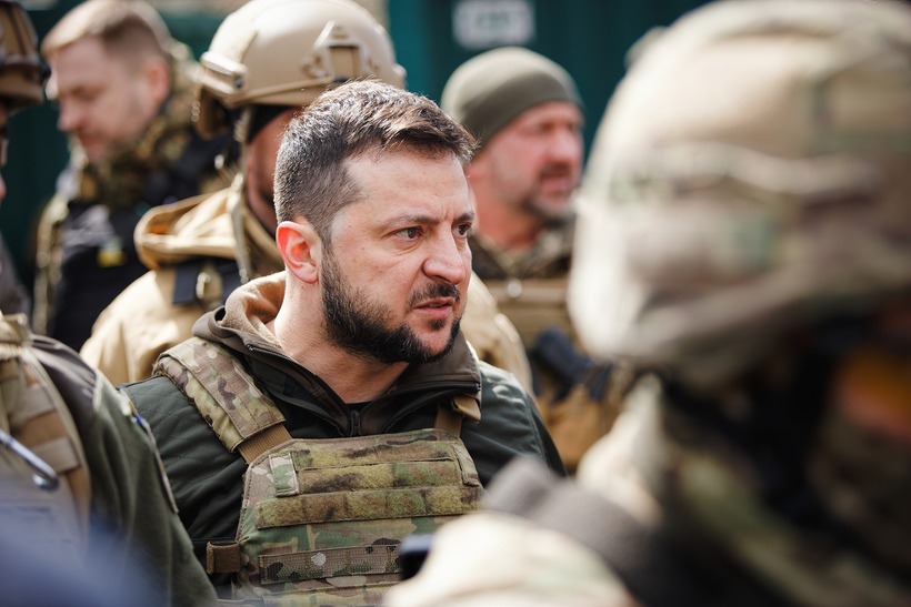 Tổng thống Ukraine Volodymyr Zelensky. Ảnh: Getty Images