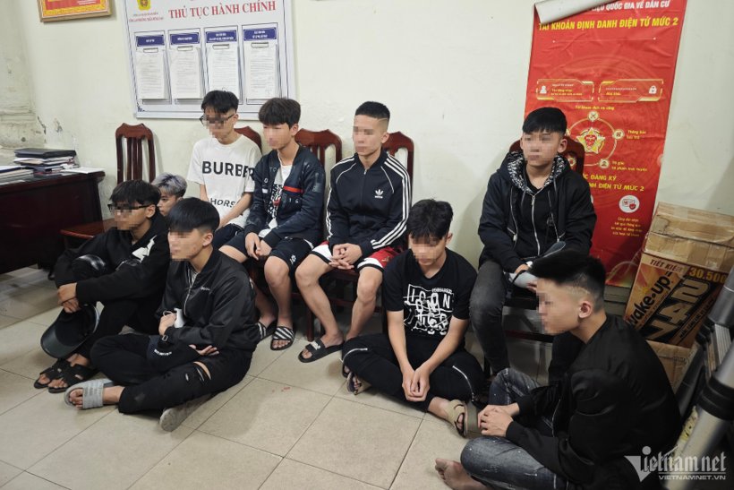 Nhiều "quái xế" đã bị bắt giữ. Ảnh: Vietnamnet.