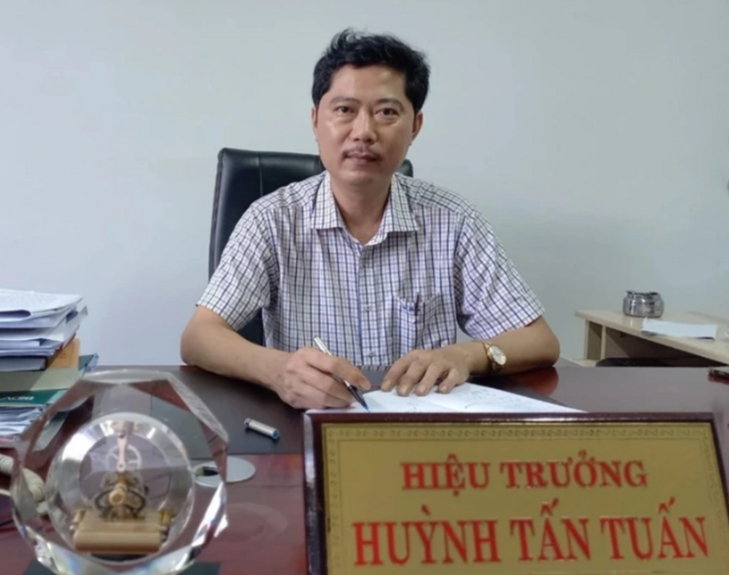 Hiệu trưởng Trường Cao đẳng Y tế Quảng Nam bị khởi tố. Ảnh: Dân trí.