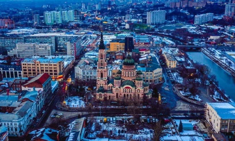 Kharkiv là thành phố lớn thứ 2 của Ukraine. Ảnh: Getty Images