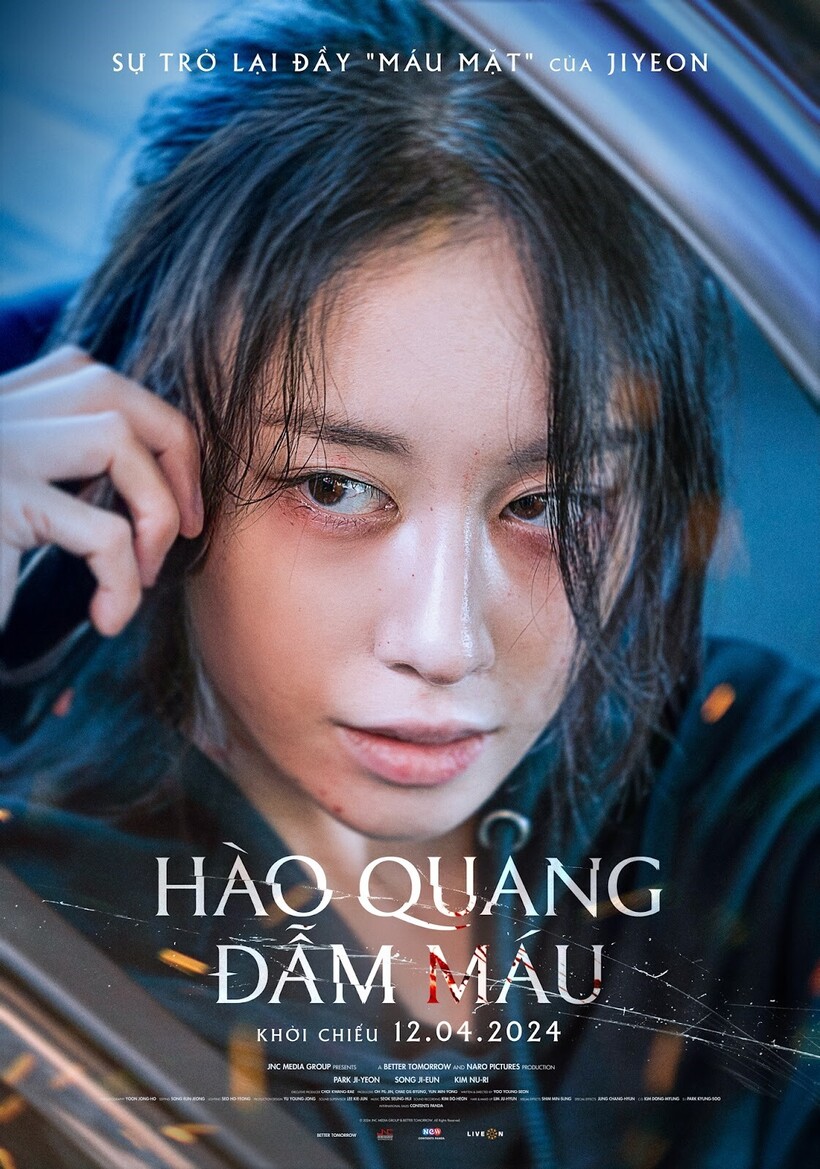 Poster Hào Quang Đẫm Máu.