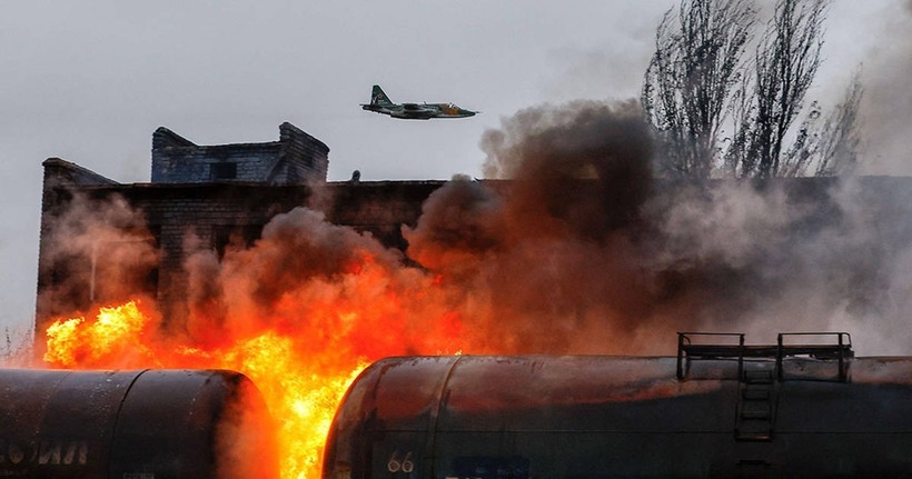 Nga tích cực sử dụng máy bay hỗ trợ tấn công Ukraine. Ảnh: Getty Images