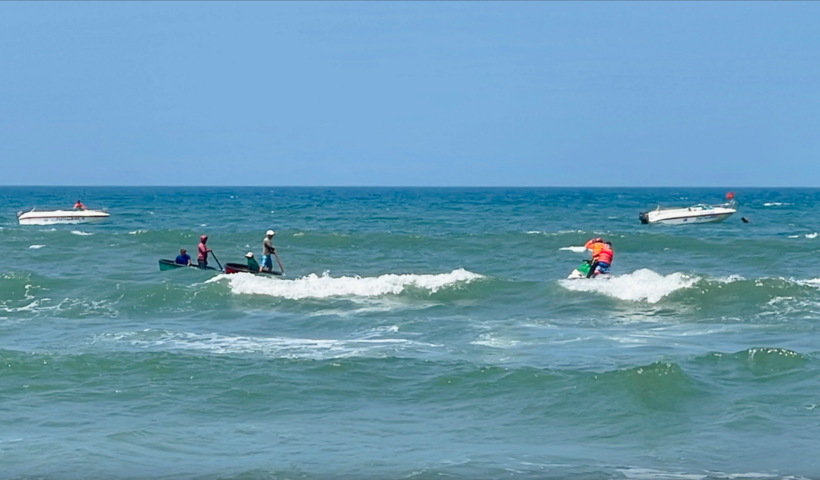 Lực lượng được huy động để tìm kiếm các nạn nhân mất tích. Ảnh: Thanh niên.