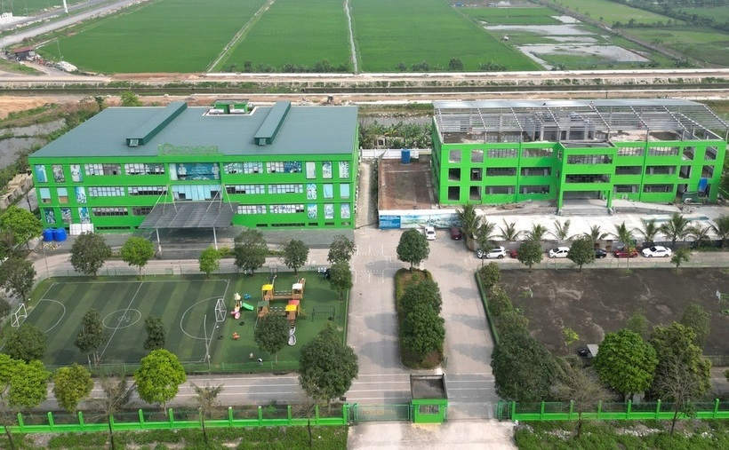 Trường liên cấp quốc tế IQ Schoool Ninh Bình. Ảnh: Dân trí