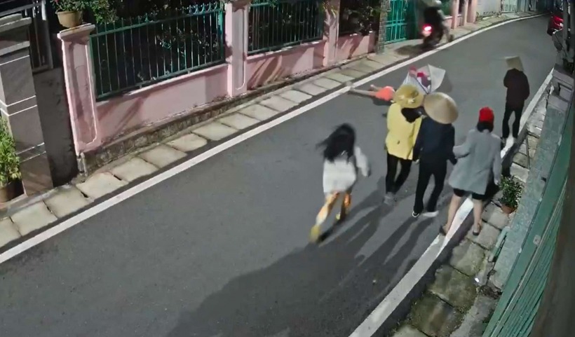 Sau khi gây tai nạn, người điều khiển xe máy đã tăng ga bỏ chạy. Ảnh: Báo Lâm Đồng