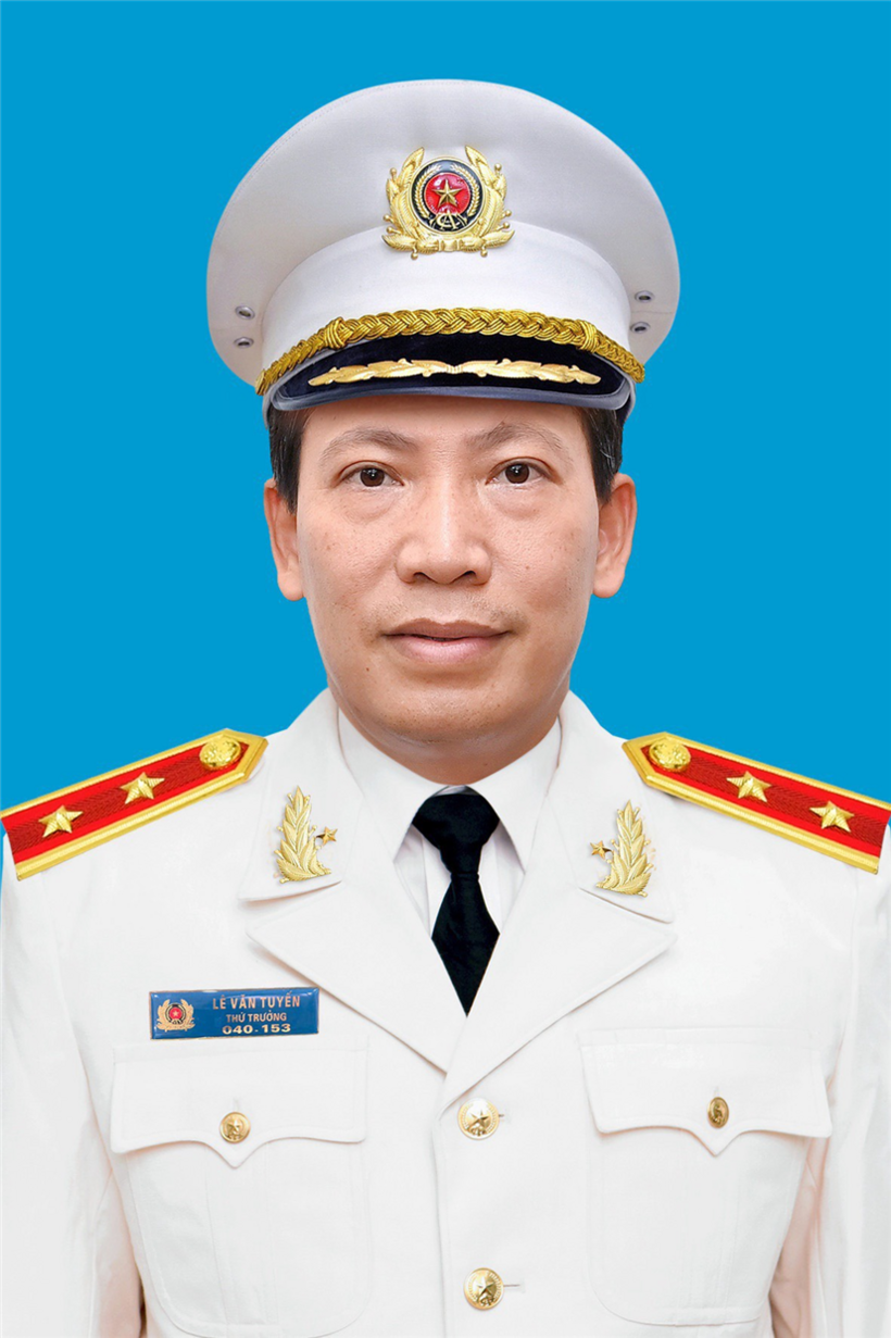 Trung tướng Lê Văn Tuyến. (Ảnh: Bộ Công an)