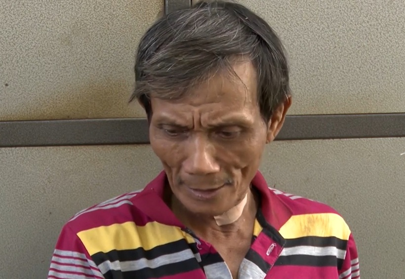 Nghi phạm Thuyết khai nhận hành vi. Ảnh: VNE