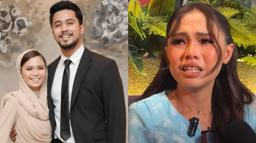 Bella Astillah và chồng Aliff Aziz.