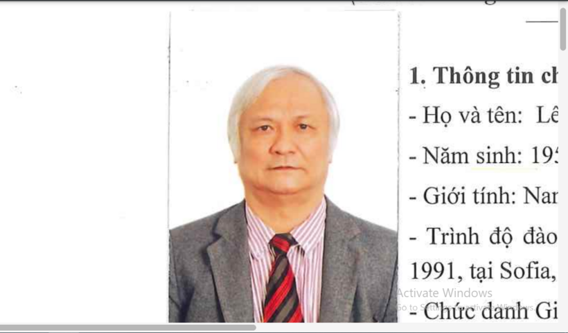 Giáo sư, Tiến sĩ Lê Hồng Lý là Chủ tịch HĐGS ngành Văn hóa - Nghệ thuật - Thể dục thể thao. Ảnh: http://hdgsnn.gov.vn/