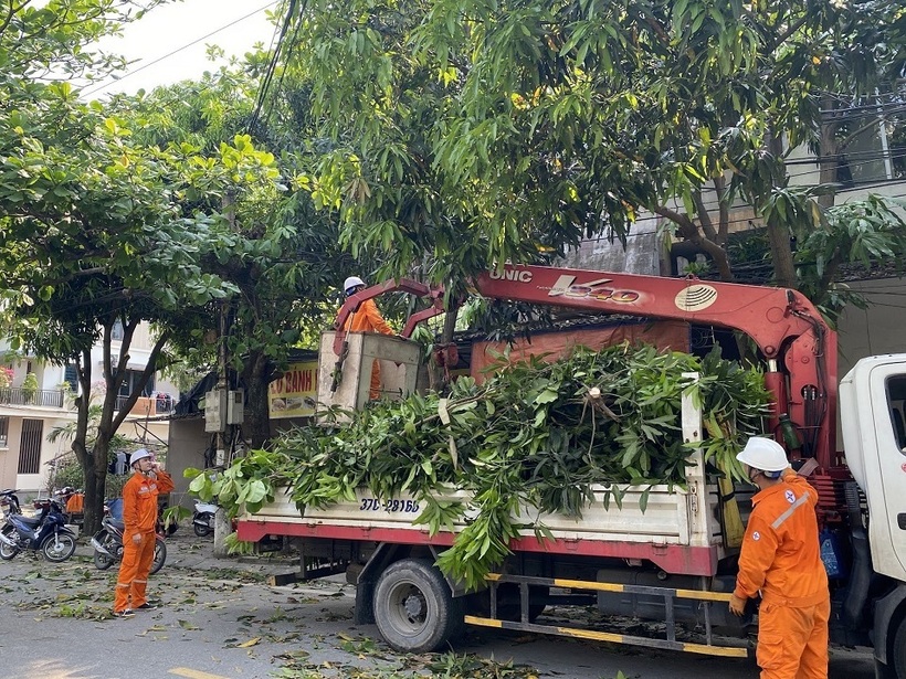 Điện lực Thành phố Vinh (PC Nghệ An) chủ động ứng phó với mùa mưa bão năm 2024 - 2