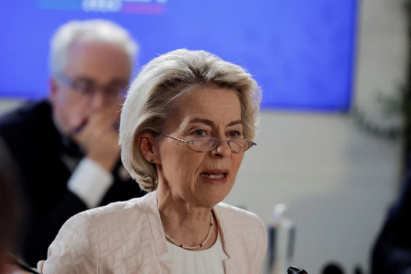 Chủ tịch Ủy ban châu Âu Ursula von der Leyen. Ảnh: Reuters