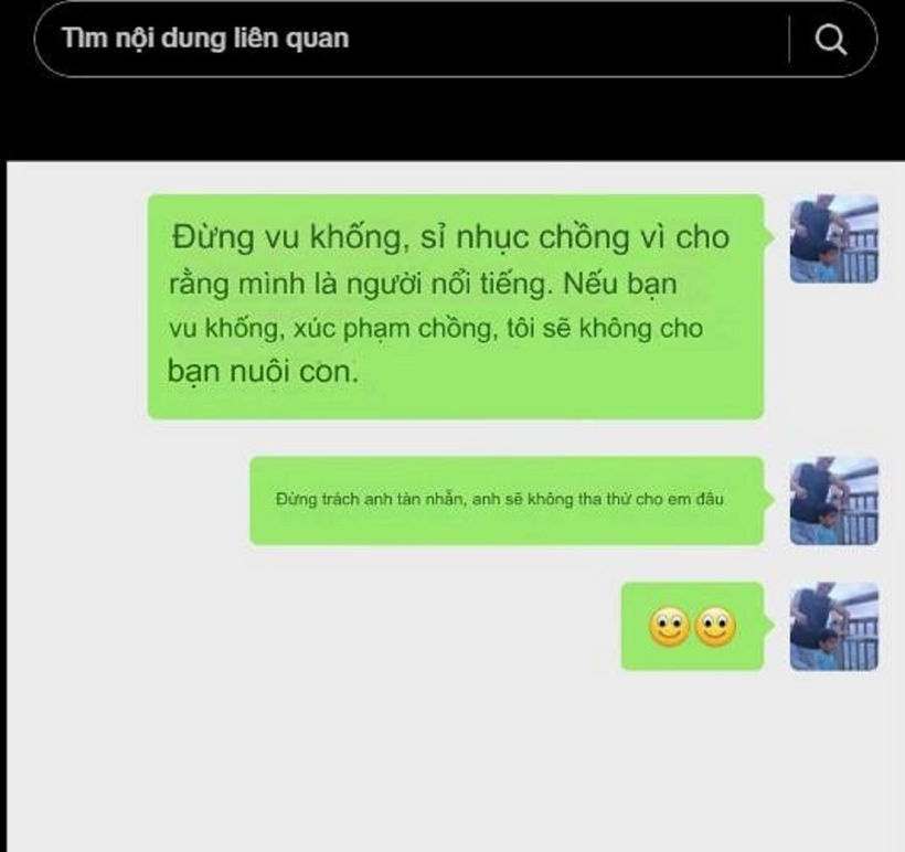 Tin nhắn mới nhất của Tôn Bằng gửi cho Hằng Du Mục.