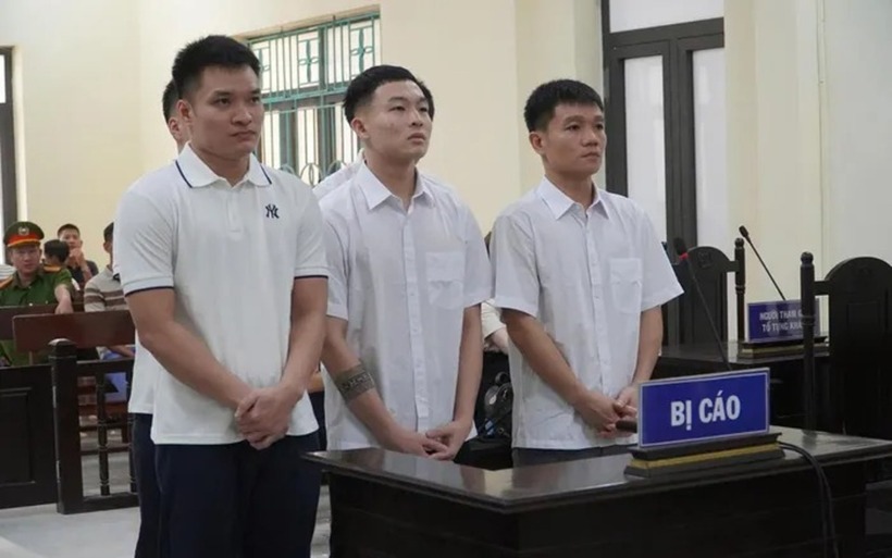 Các bị cáo trong phiên tòa. Ảnh: VietNamNet