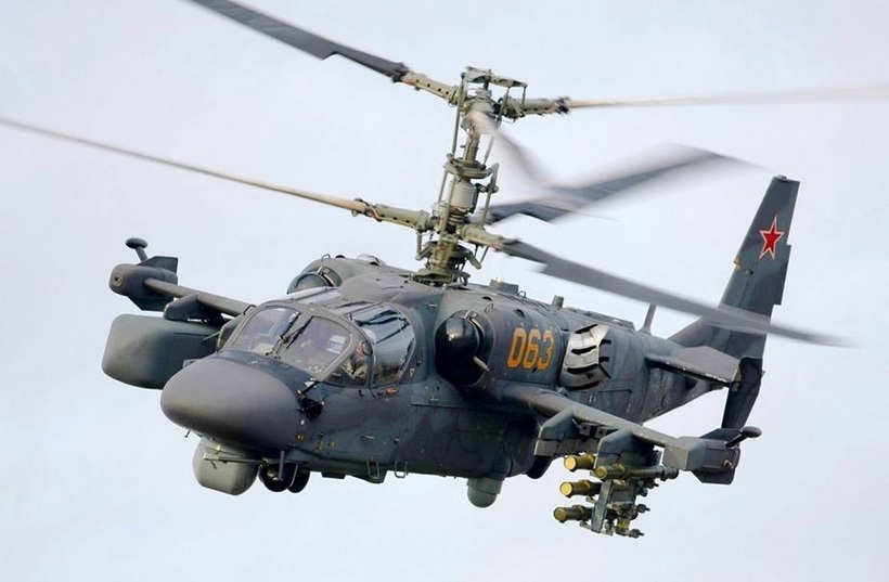 Máy bay Ka-52M. Ảnh: Reuters