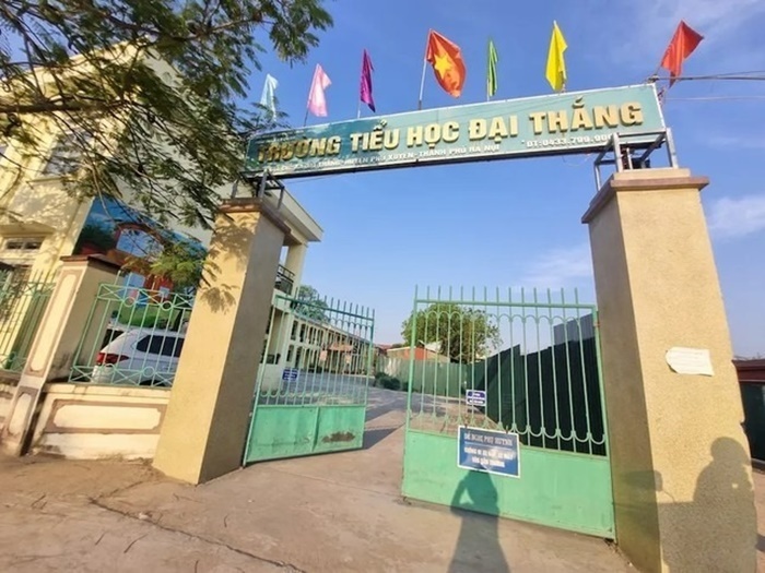 Trường Tiểu học Đại Thắng. Ảnh: Hoa học trò.