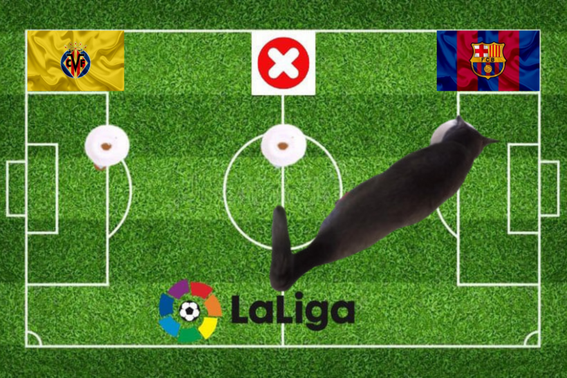 Lựa chọn của chú mèo tiên tri trước trận Villarreal vs Barca