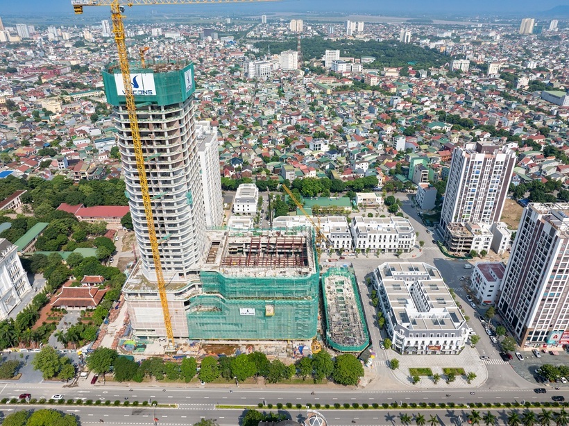 Vincom Shophouse Diamond Legacy nằm giữa khu vực cư dân sầm uất, hạ tầng hiện đại