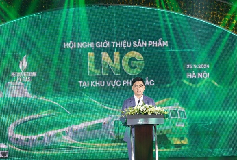 Đại diện Lãnh đạo PV GAS phát biểu khai mạc