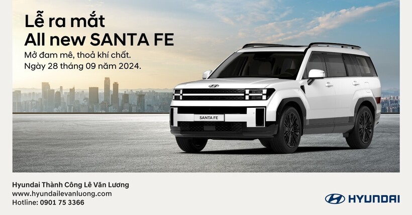 ALL NEW SANTAFE 2024 chính thức ra mắt tại Việt Nam - 1