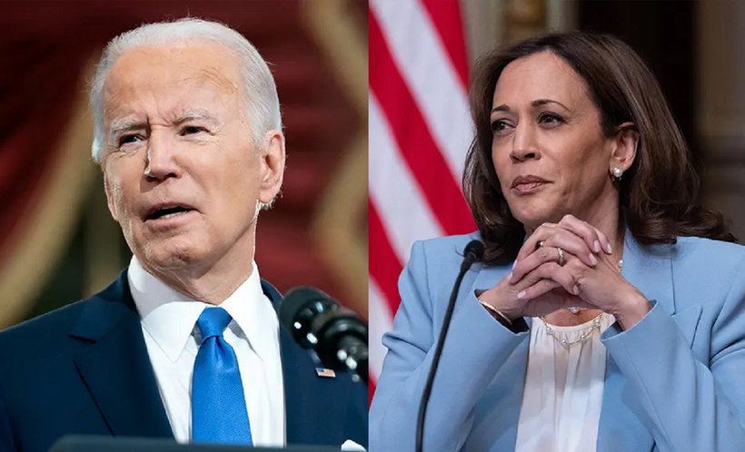 Tổng thống Mỹ Joe Biden và Phó Tổng thống Kamala Harris. Ảnh: CNN