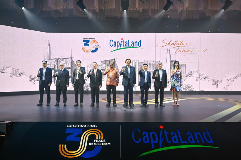 CapitaLand tự hào đánh dấu cột mốc kỷ niệm 30 năm hoạt động tại Việt tiệc tri ân các đối tác, đơn vị đồng hành và nhân viên