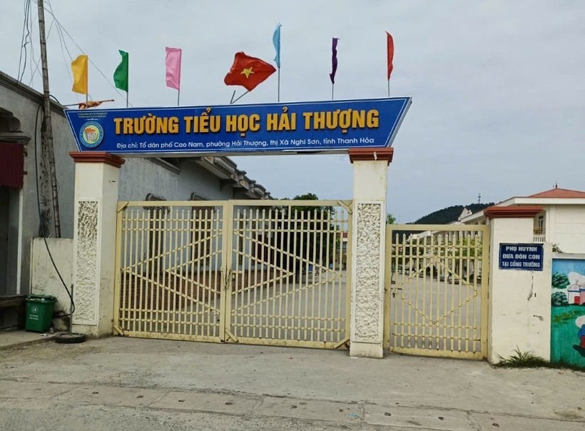 Trường Tiểu học Hải Thượng. Ảnh: Lao động