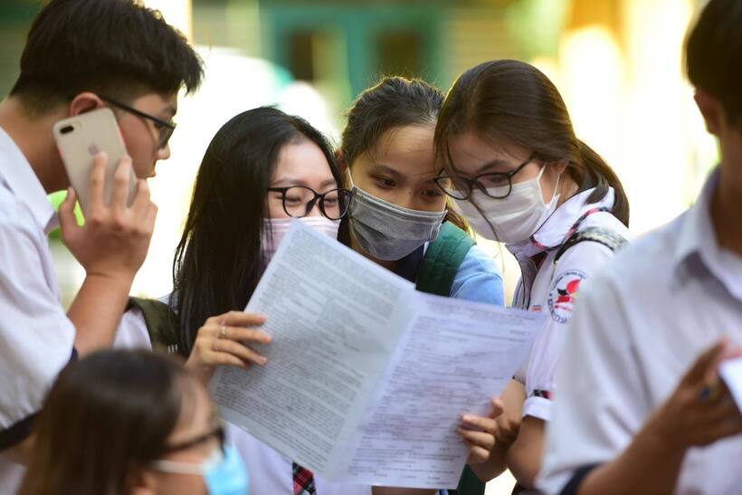 Mọi thí sinh tham gia thi đều có quyền xin phúc khảo bải thi