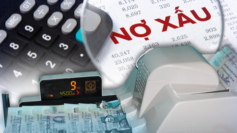 Nợ xấu ngân hàng không chỉ gây ảnh hưởng đến người vay mà còn tác động đến cả nền kinh tế. (Ảnh minh họa)