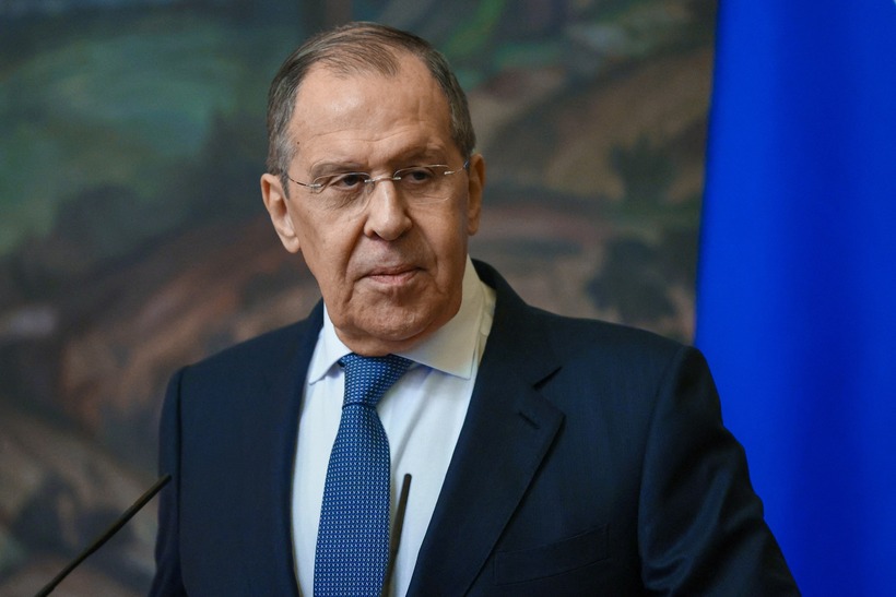 Ngoại trưởng Nga Sergey Lavrov. Ảnh: Reuters