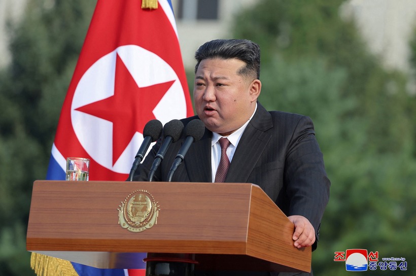 Nhà lãnh đạo Triều Tiên Kim Jong-un. Ảnh: Reuters