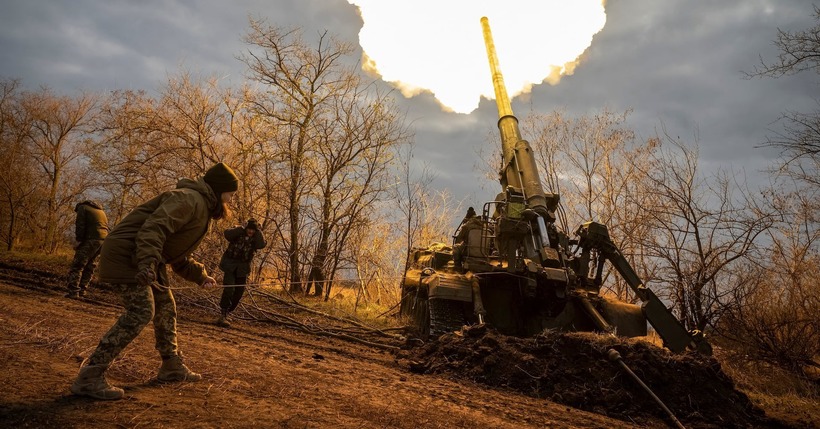 Hỏa lực Nga đẩy Ukraine vào "vòng xoáy sinh tử" ở Kursk. Ảnh: Reuters