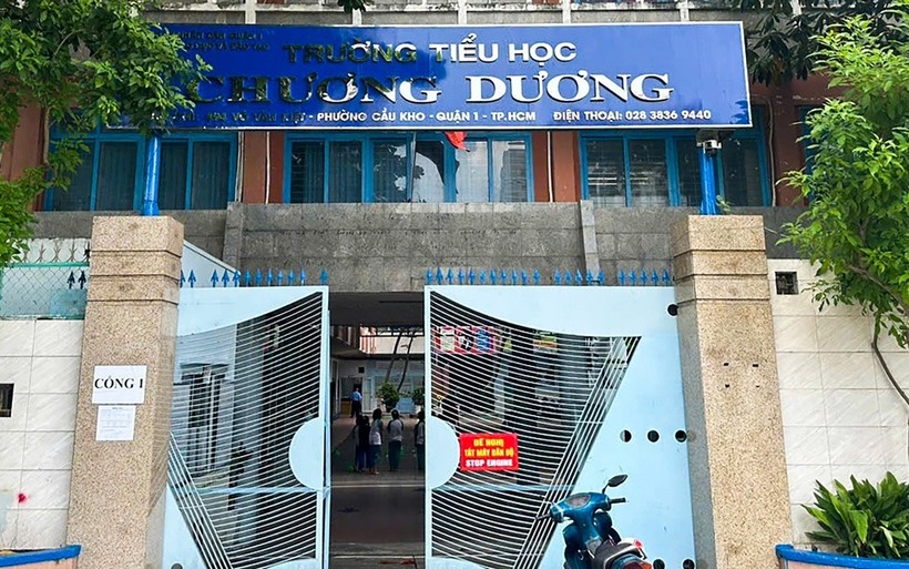 Trường Tiểu học Chương Dương. Ảnh: Tuổi Trẻ