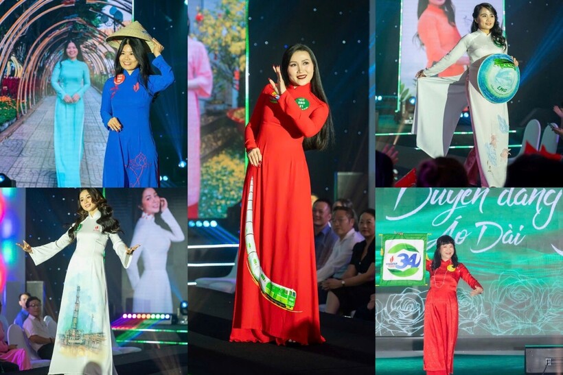 Những phần trình diễn tôn vinh các công trình, biểu tượng PV GAS và ngành Dầu khí