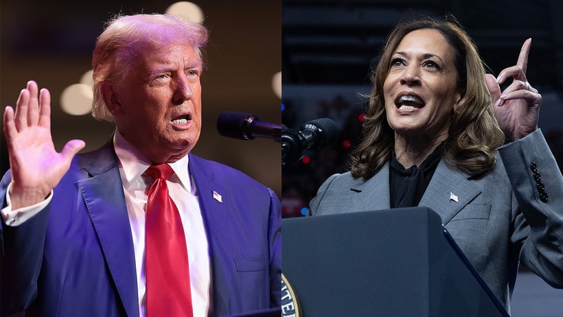 Ông Trump có lợi thế "ngoài dự đoán" trước bà Harris tại bang chiến trường Georgia. Ảnh: Hollywood Reporter