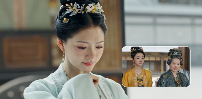 La lão phu nhân và Lâm Đại nương tử tiễn La Nghi Ninh ra tận xe.